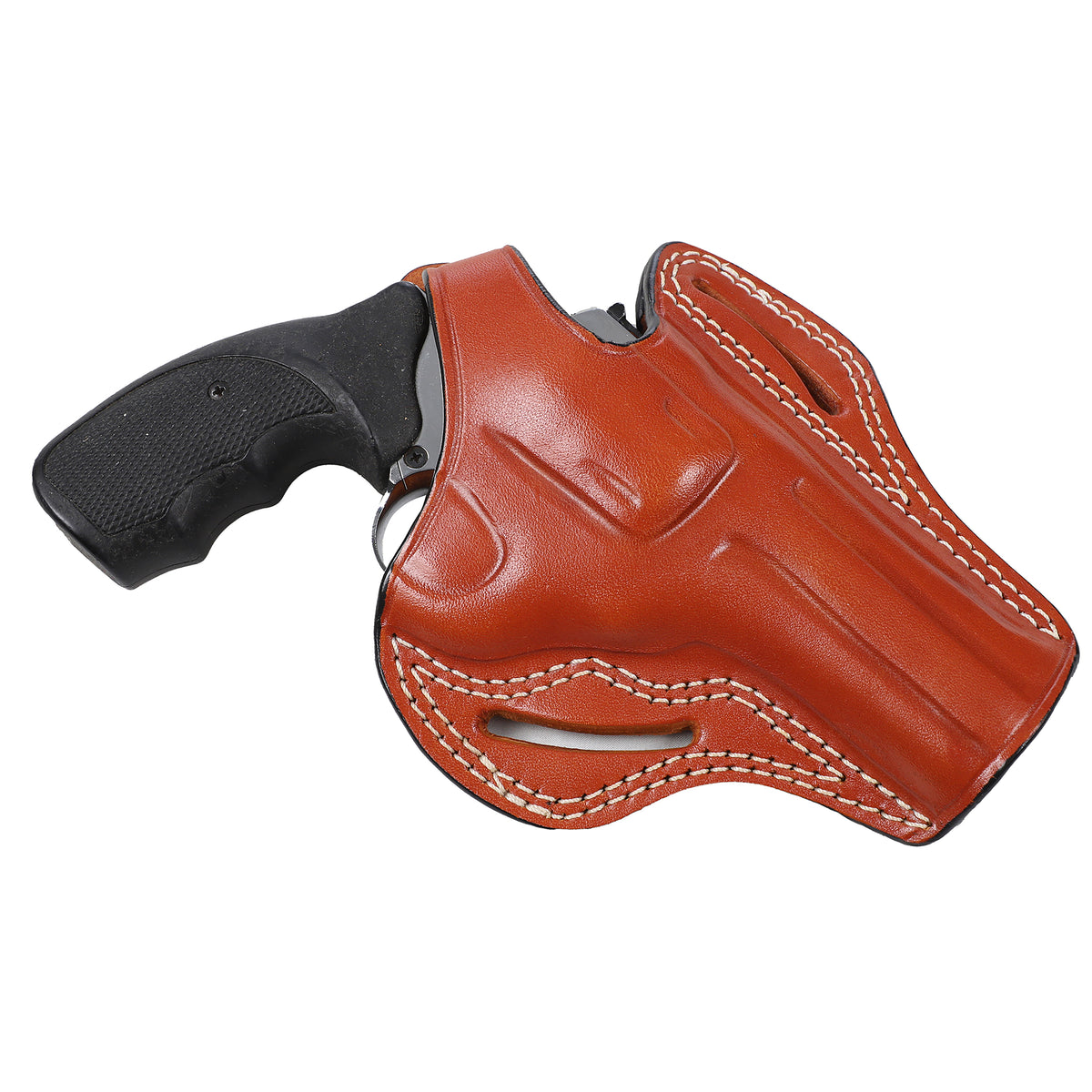 Pusat Holster Charter Arms Pit Bull 9mm Leather Belt Holster 4.20 inch