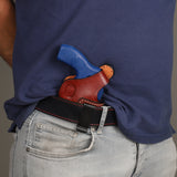 Smith Wesson M&P Bodyguard 38 SPL Leather IWB Holster - Pusat Holster