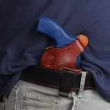 Smith Wesson M&P Bodyguard 38 SPL Leather IWB Holster - Pusat Holster