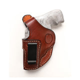 Ruger LCR 9MM, 38 SPL, 22LR-WMR, 327, 357 MAG Revolver Leather IWB 1.87 inch Holster - Pusat Holster
