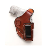 Ruger LCR 9MM, 38 SPL, 22LR-WMR, 327, 357 MAG Revolver Leather IWB 1.87 inch Holster - Pusat Holster