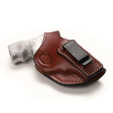 Ruger LCR 9MM, 38 SPL, 22LR-WMR, 327, 357 MAG Revolver Leather IWB 1.87 inch Holster - Pusat Holster