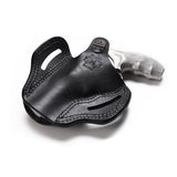 Smith Wesson Model 60 Leather OWB 3 BBL Basket Weave Holster - Pusat Holster