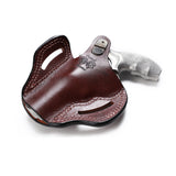 Smith Wesson Model 60 Leather OWB 3 BBL Basket Weave Holster - Pusat Holster