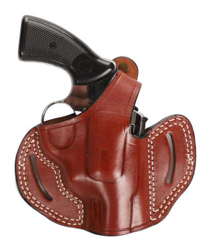 Taurus 462 Revolver Leather OWB 2 Holster 357 MAG - Pusat Holster