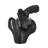 Pusat Holster Beretta Manurhin RM73 Revolver Leather Belt Holster 4 inch - Pusat Holster