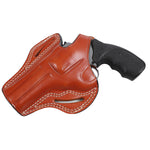 Charter Arms Police Bulldog 38 SPL | Leather Belt Holster 4 inch | Pusat Holster |