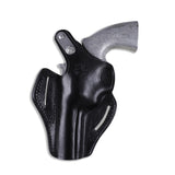 Solid brass snap and 304 steel hardware on Colt Python 4 inch holster. Rust-proof thumb break safety by Pusat Holster