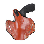 Pusat Holster Colt King Cobra Leather Basket Weave Belt Holster 2.5 inch - Pusat Holster