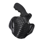 Pusat Holster Colt King Cobra Leather Basket Weave Belt Holster 2.5 inch - Pusat Holster