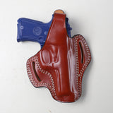 Pusat Holster Premium Leather OWB Pancake Holster for Beretta M9, 92FS, 92 and Taurus PT92