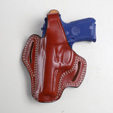 Pusat Holster Premium Leather OWB Pancake Holster for Beretta M9, 92FS, 92 and Taurus PT92