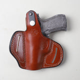 Hand-Molded Beretta 82/83/85 | Leather Pancake Holster (Narrow Body) OWB Concealment | Pusat Holster
