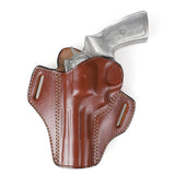 Ruger GP100 4.20 Quick Draw Leather Holster - Open Top OWB - Left and Right Hand Available
