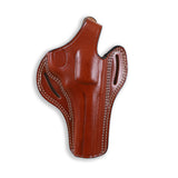 Hand-Molded Leather Holster with 2-Inch 5cm Belt Loops for Ruger GP100 5-Inch Revolver
