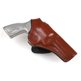 Hand-Molded Ruger GP100 4.20 Leather Holster for 6 and 7 Shot Models - Premium Vegetable-Tanned Finish