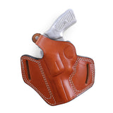 Ruger SP101 3-Inch Leather Holster 2-Slot Compact and Low Profile OWB Carry | Pusat Holster