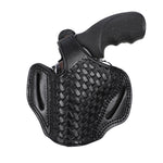 Taurus Model 66 | Leather Basket Weave Belt Holster 2.5 inch | Pusat Holster |