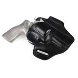 Hand-Molded Premium Vegetable-Tanned Leather Holster for Ruger GP100 3 Inch - Double-Stitched Durability