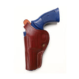 Smith Wesson L Frame 6 Shot 581, 586, 681, 686 Leather Cross Draw 4 BBL Holster - Pusat Holster