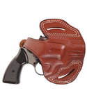 Smith Wesson 586 Leather OWB 2.5 Holster - Pusat Holster