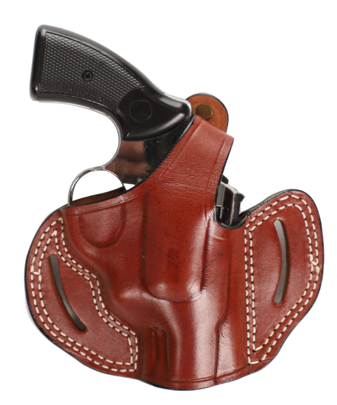 Leder Cross Draw mit Daumen Snap Holster Passend für Smith Wesson