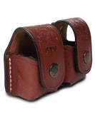 Speedloader Leather Pouch Case Double 5-6 Rounds - Pusat Holster
