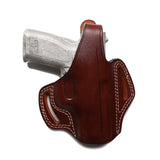 Springfield XD 40 SW, 9MM, 45 ACP Compact Leather OWB 4 inch Holster - Pusat Holster