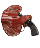 Taurus 85 Revolver Leather OWB 2 Holster 38 SP - Pusat Holster